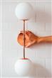 Vintage Aplique de pared Led Halopin